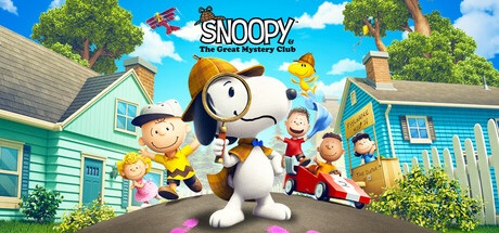 Snoopy & The Great Mystery Club Colorful Hidden Object Adventure